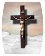 DAREC 107 BZ Crucifix Clouds Bronze